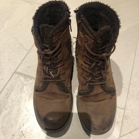 Softmoc brown vintage boots - Picture 2 of 4